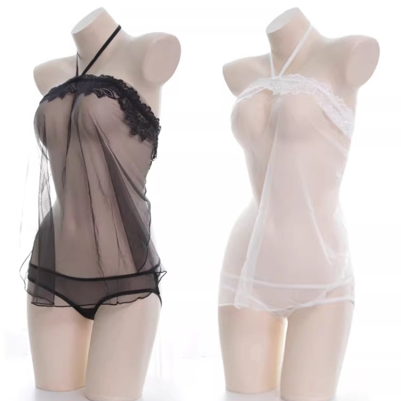 Bandage - Ensemble de lingerie sexy transparente en