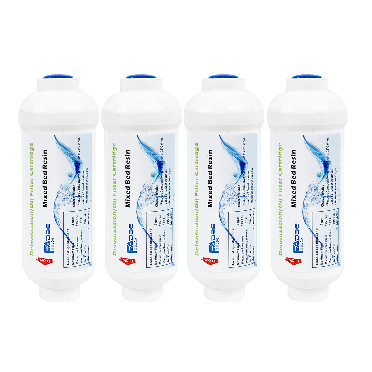 Xlab Medical - Paquet de 4 cartouches filtrantes en