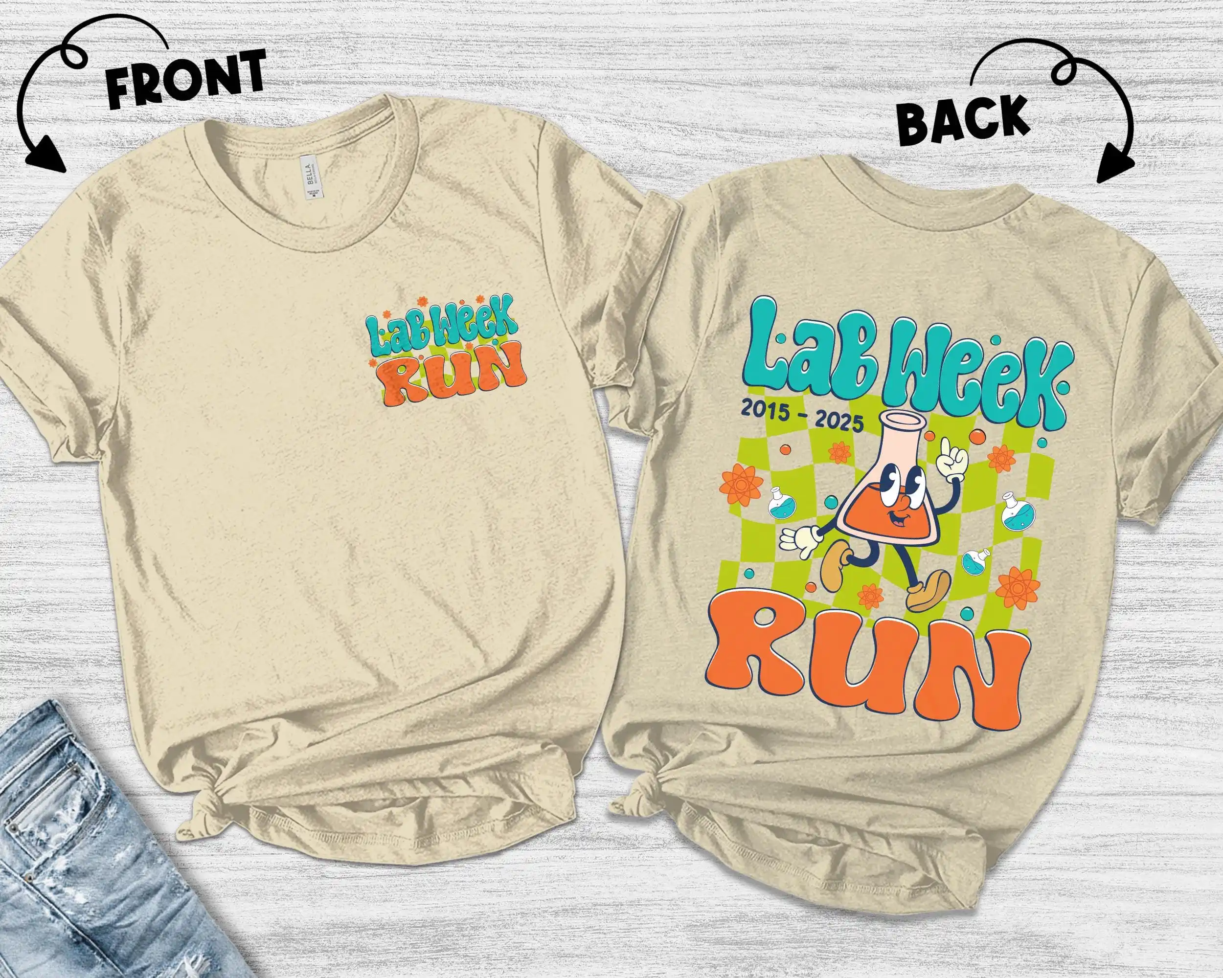 T-shirt Rétro Lab Week 2025 –  - Medical Lab Week 2025 avis et prix