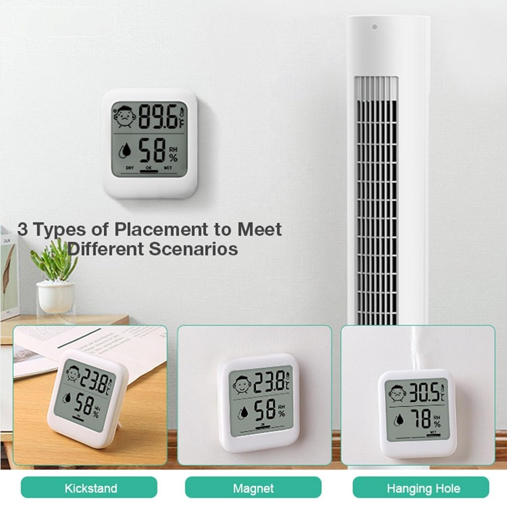 Lot de 2 thermomètres et hygro - Thermometer Digital avis et prix